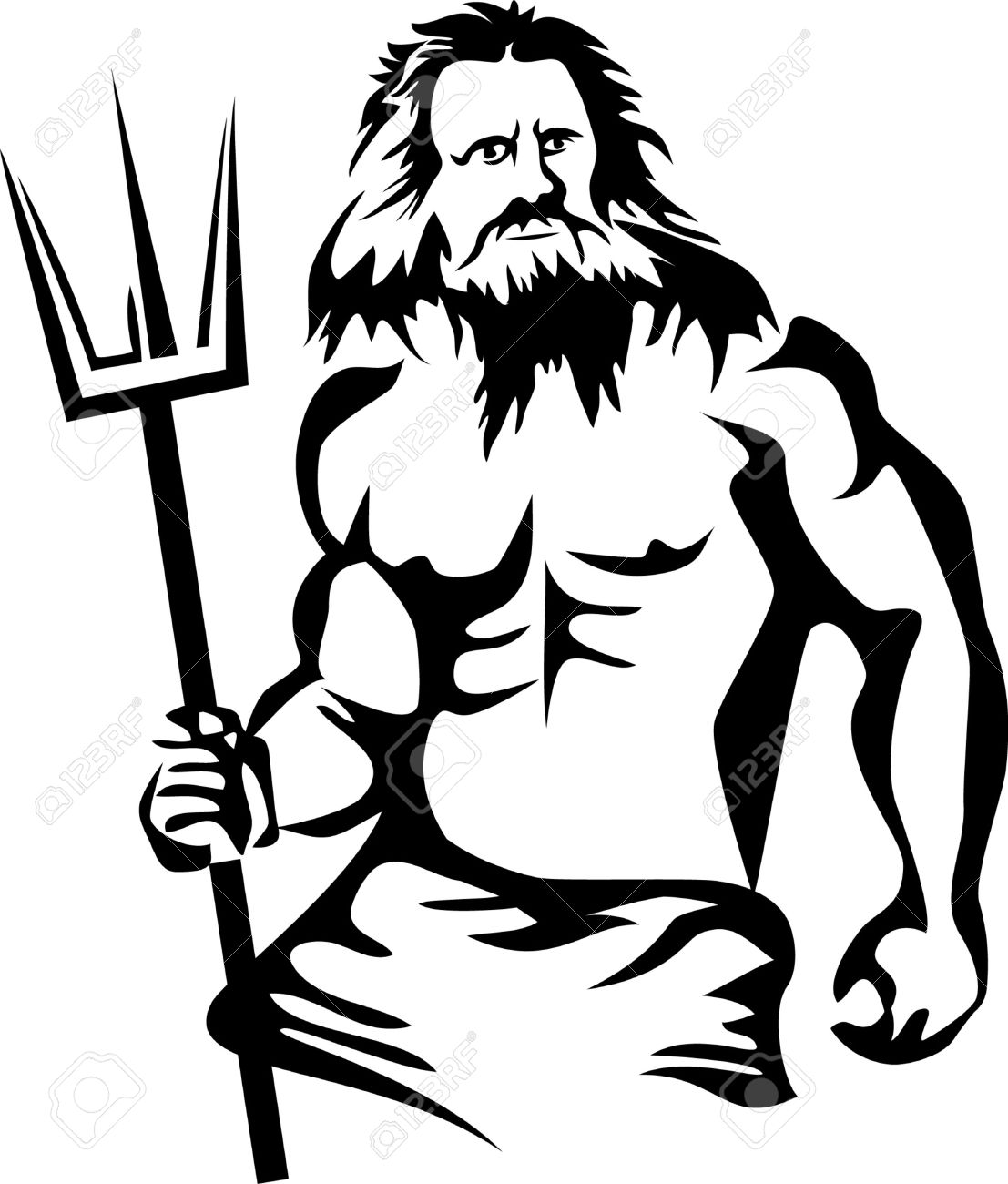 1107x1300 Poseidon Royalty Free Cliparts, Vectors, And Stock Illustration