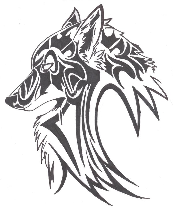 600x730 Wolf Negative By Cinnibon