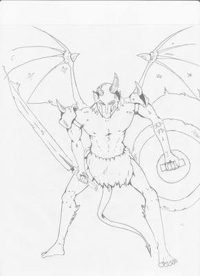 290x400 My First Devil Drawing Post