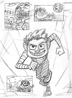 297x400 Mishaps And Adventures Nerds Interior Sketches