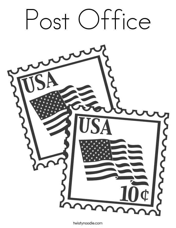 685x886 Post Office Stamp Coloring Pages Coloring Pages