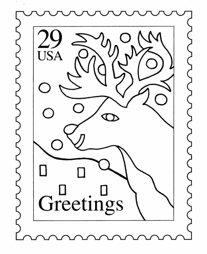 670x820 Holiday Christmas Stamp Coloring Pages Embroidery Patterns