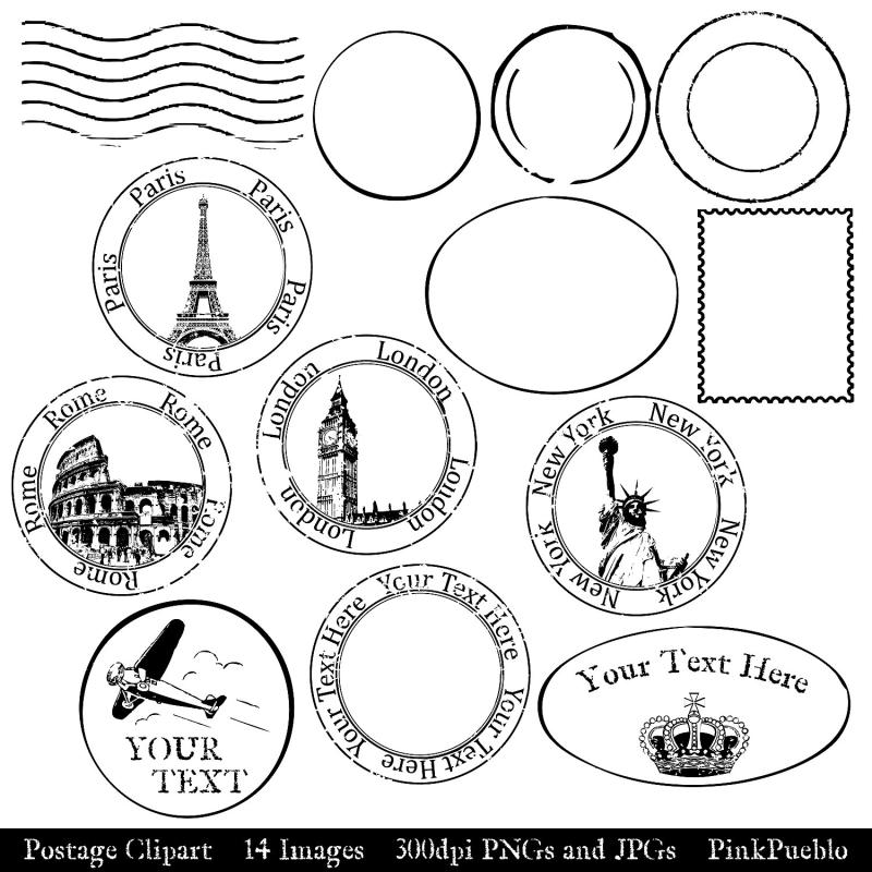 800x800 Postage Stamp Clip Art