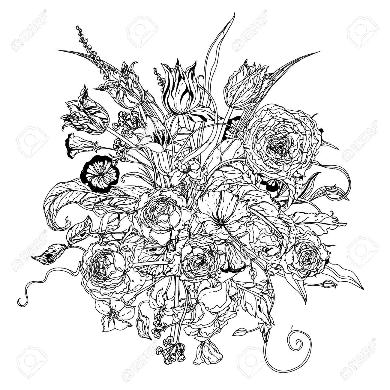 1300x1300 Hand Drawing Elements. The Best For Your Design, Textiles, Posters