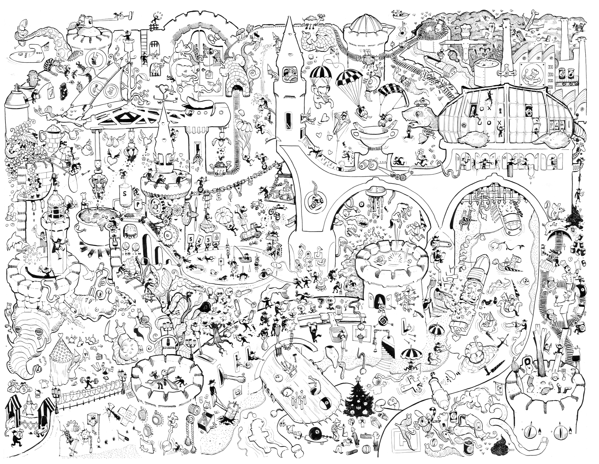 2000x1552 Giant Coloring Poster