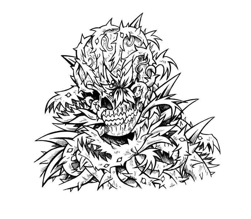 800x697 Drawn Cannabis Sketch 3276904