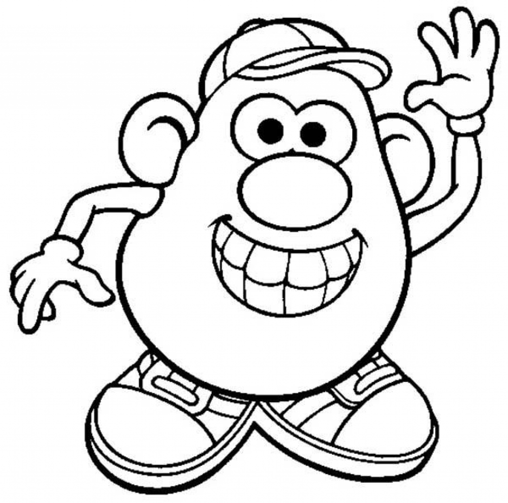 1024x1014 Little Coloring Pages Potato Heads