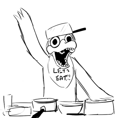 500x500 Me I'M Chika And I Play With Pots And Pans In The Kitchen And I