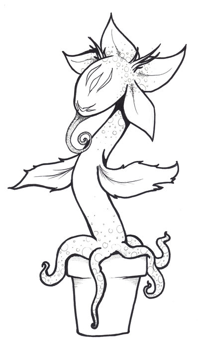 400x707 Weird Potted Plant By Phaiyle