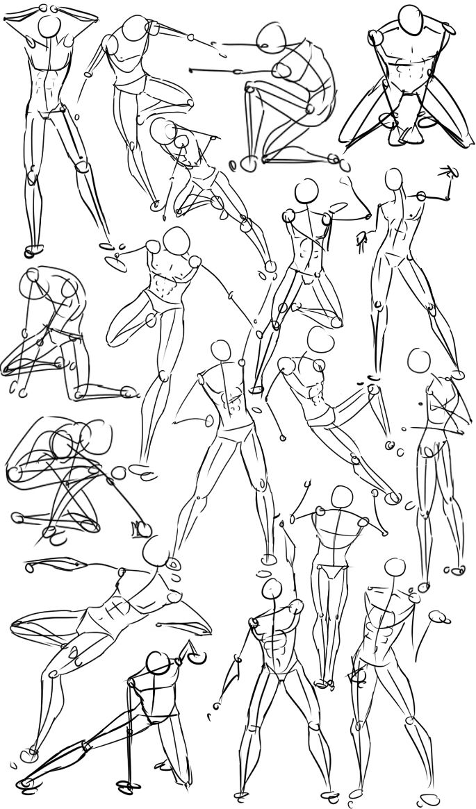 685x1165 Male Power Poses Anatomy By On @