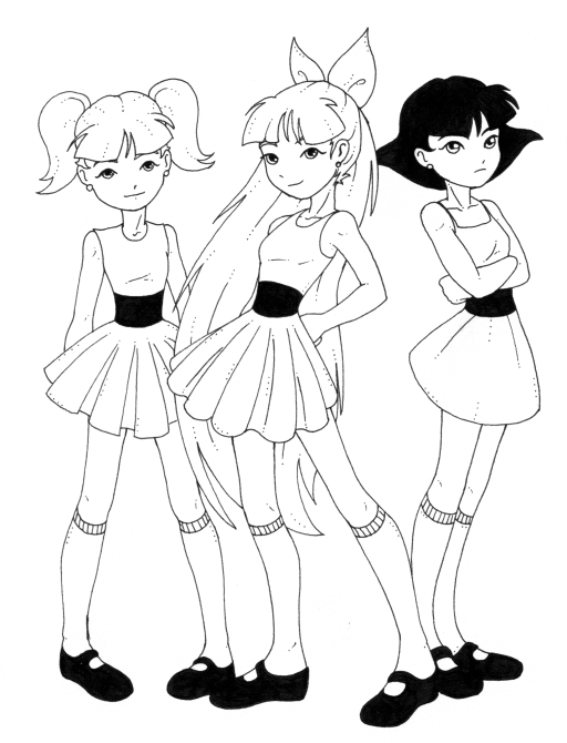 512x670 The Powerpuff Girls