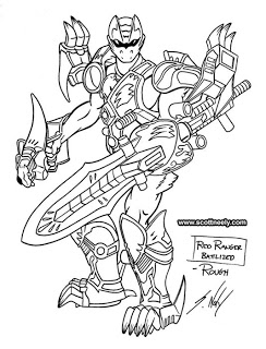244x320 Scott Neely's Scribbles And Sketches! Power Rangers Jungle Fury