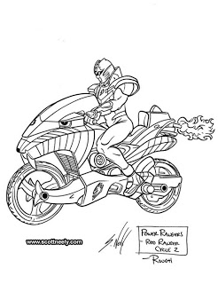 246x320 Scott Neely's Scribbles And Sketches! Power Rangers Jungle Fury