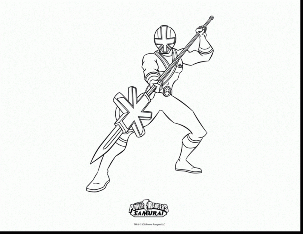 970x750 Coloring Stunning Power Rangers Samurai Green Coloring Pages