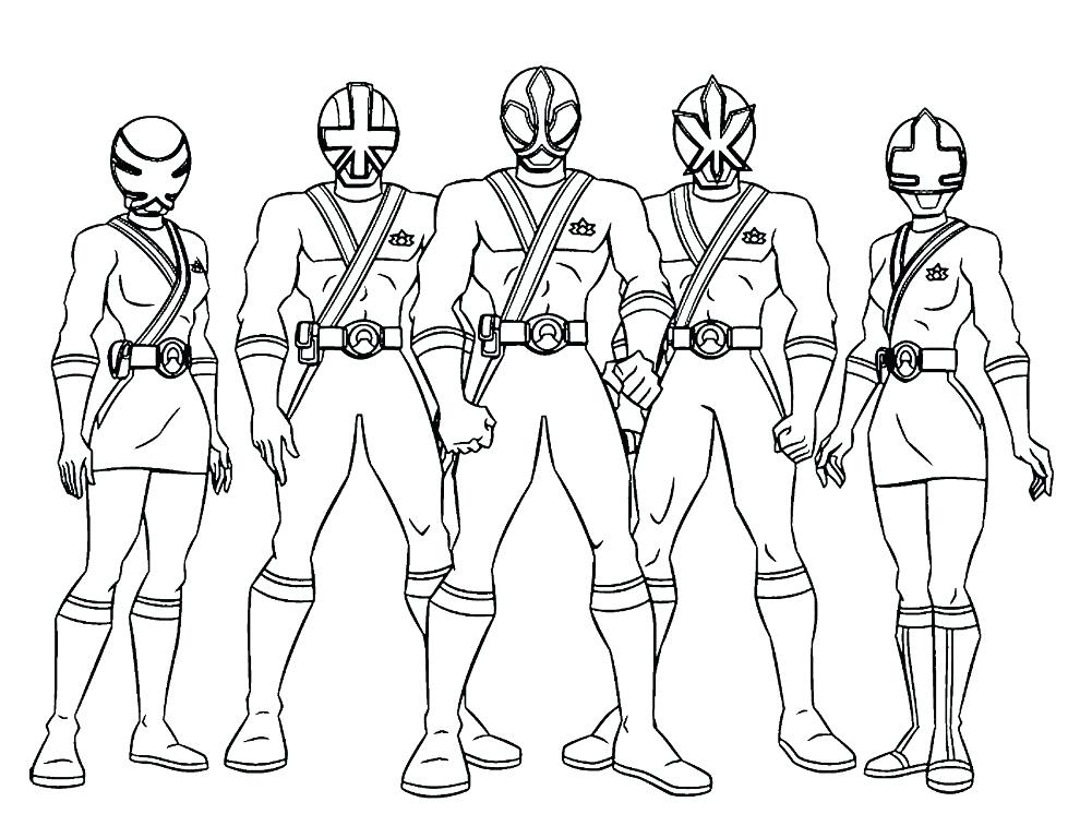 1001x768 Power Rangers Samurai Coloring Pages Power Rangers Coloring Pages