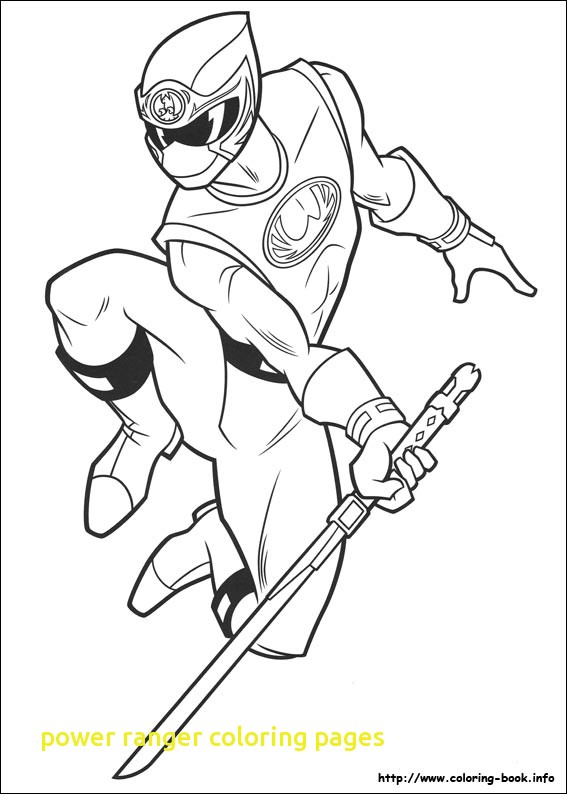 567x794 Power Ranger Coloring Pages With Rangers Samurai Colori On Cute