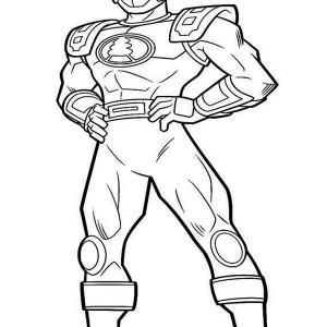 300x300 Green Ranger In Power Rangers Samurai Coloring Page Color Luna