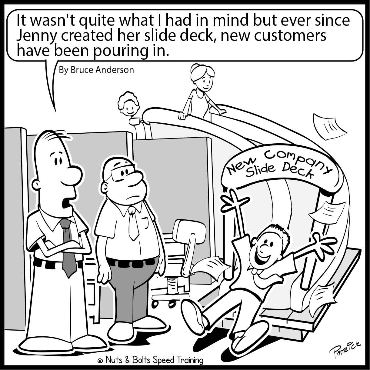 1221x1221 Funny Powerpoint Cartoons Nuts Amp Bolts Speed Training