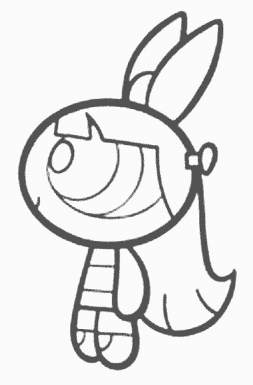 362x550 Powerpuff Girls Coloring Pages4