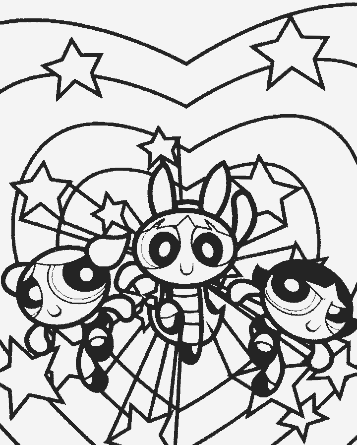 720x897 Powerpuff Girls Coloring Pages Coloring Pages For Kids