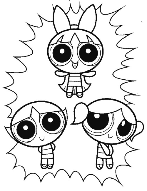 Powerpuff Girl Drawing at GetDrawings | Free download