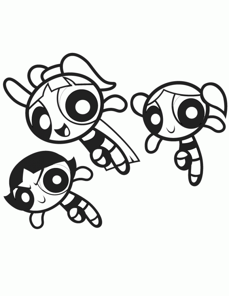 Powerpuff Girl Drawing at GetDrawings | Free download