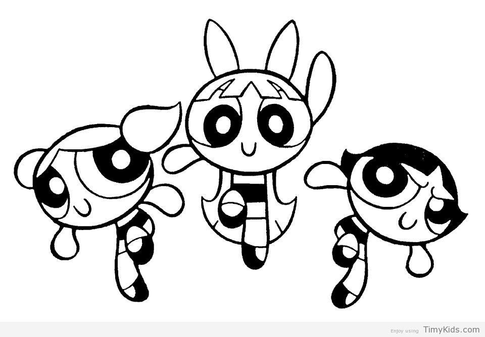 960x668 Powerpuff Girls Color Timykids