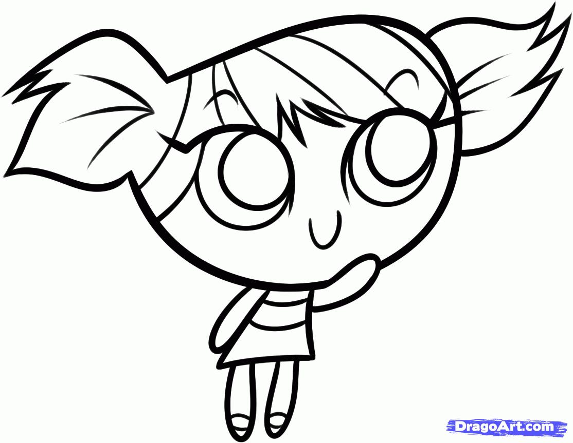 1114x863 Drawing Powerpuff Girls Bubbles Coloring Pages