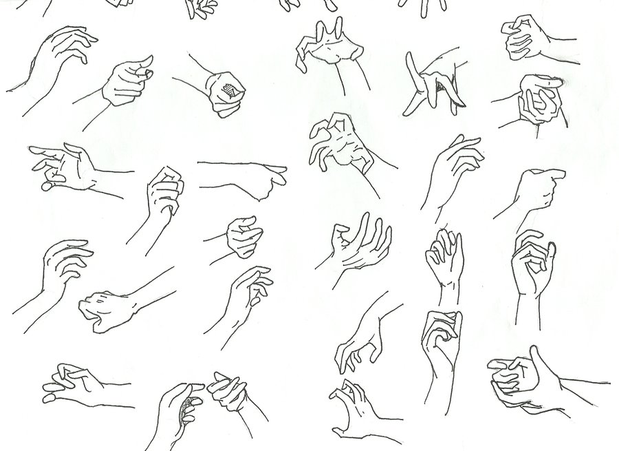 900x655 Practice Drawing Hand Part 2 By Emisuzu