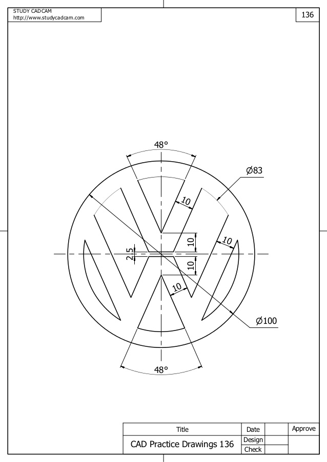 638x903 Cad Practice Drawings 131 140