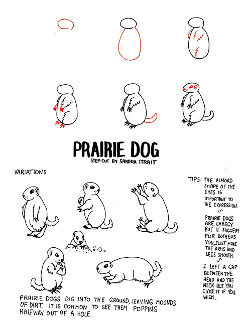 484x640 Life Imitates Doodles Prairie Dog Fantasy Landscape Step Out
