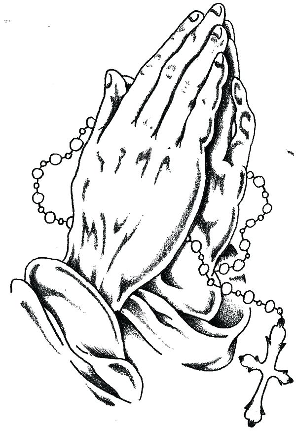 600x875 Praying Hands Coloring Page Prayer Lessons Praying Hands Coloring