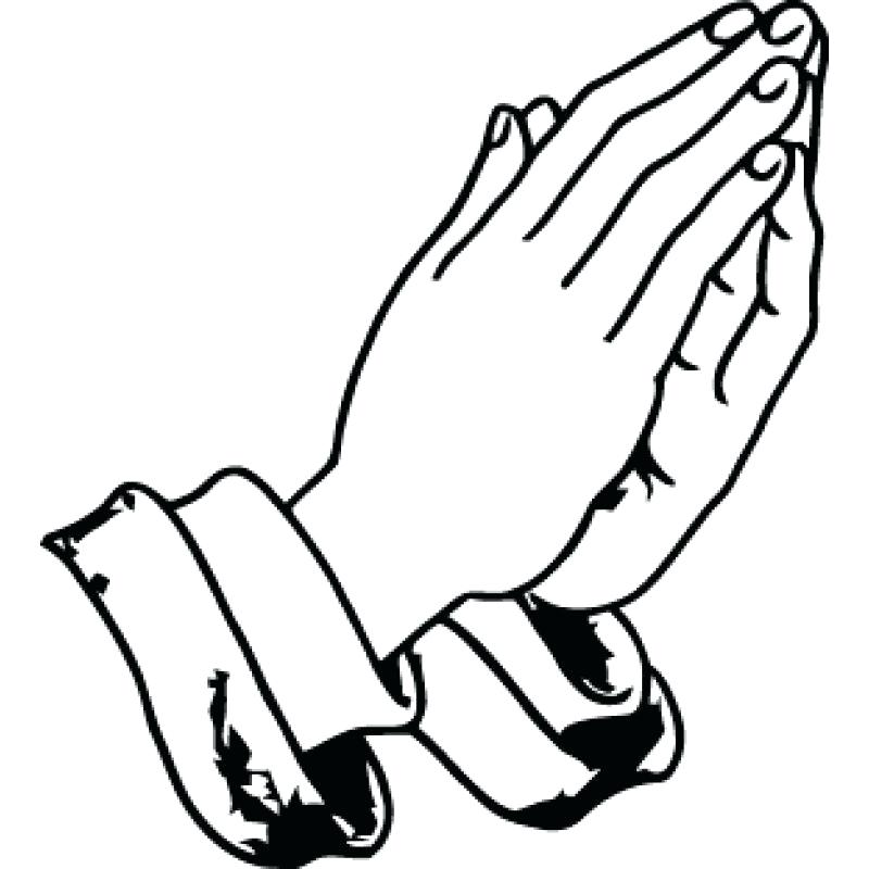 800x800 Praying Hands Coloring Pages Angel With Praying Hands C Page Pages