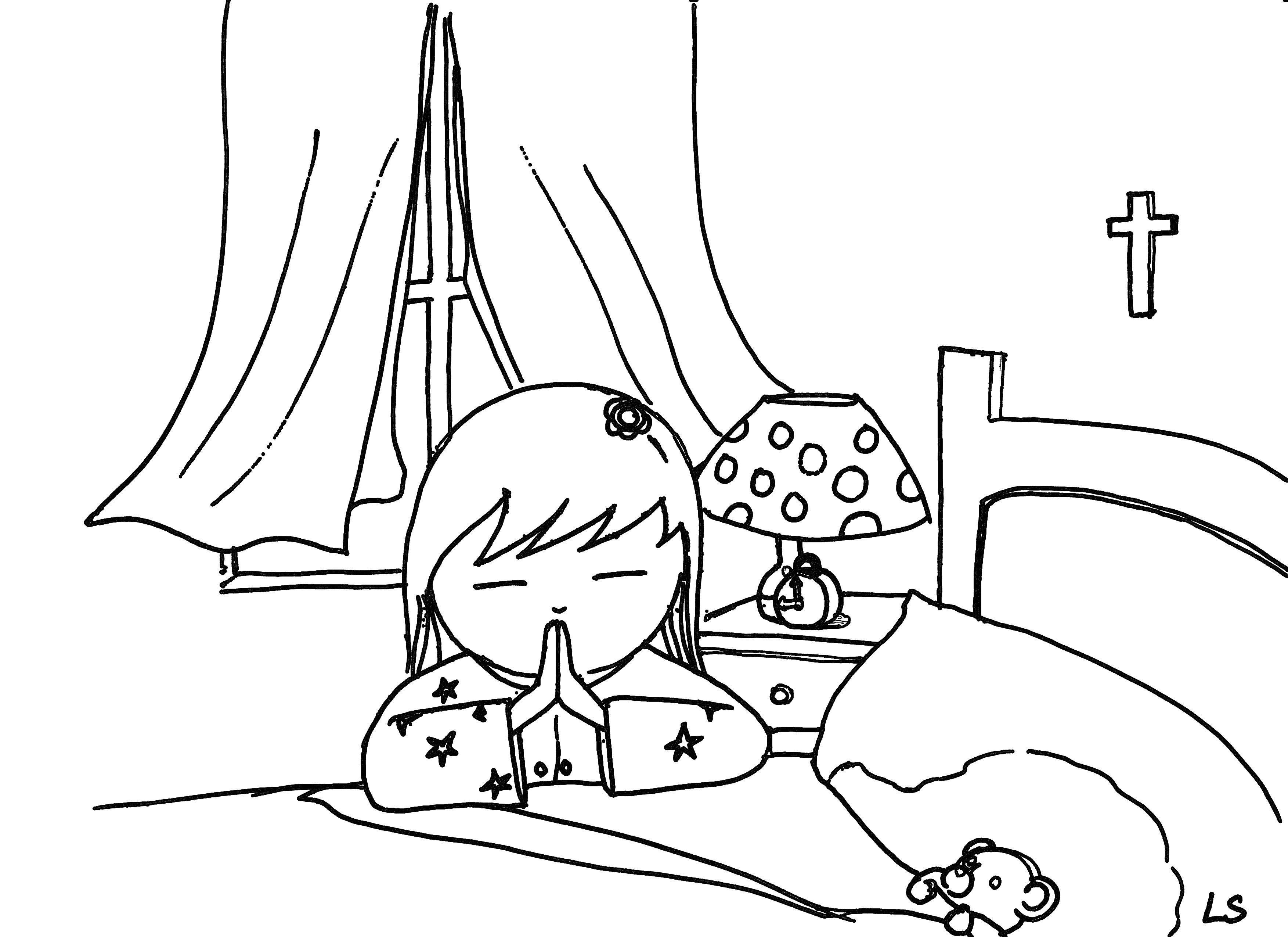 3507x2550 A Simple Prayer For Kids Crossmap