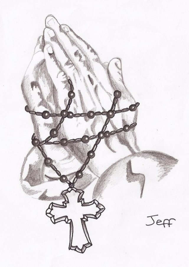 640x906 Praying Hands Coloring Page Free 359806