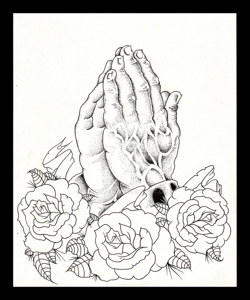 816x978 Praying Hands