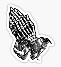 210x230 Praying Hands Digital Art Stickers Redbubble