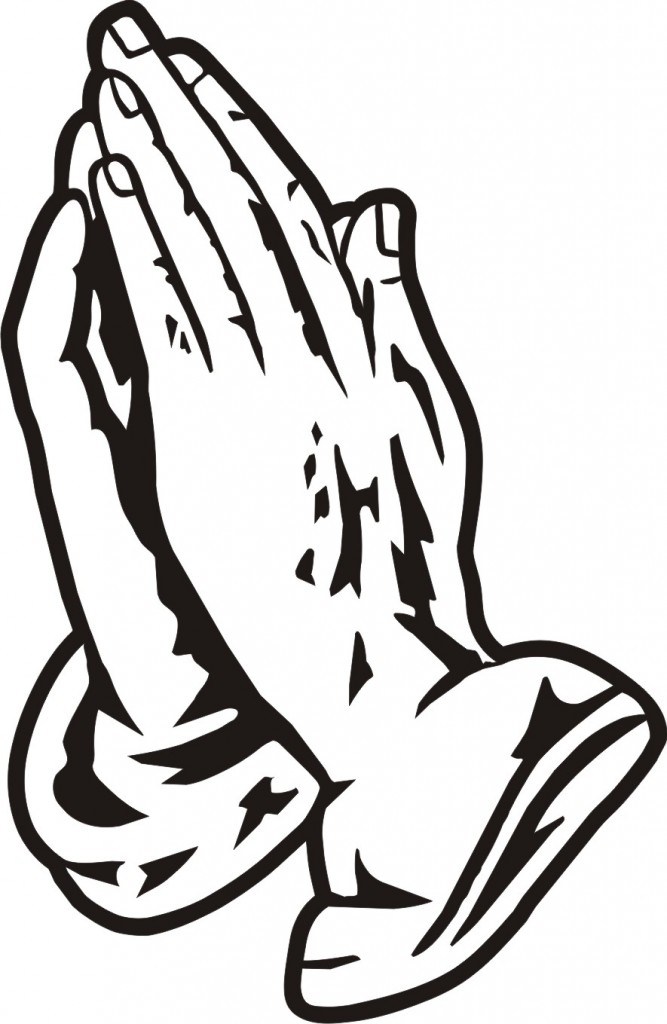667x1024 Praying Hands Clipart 5