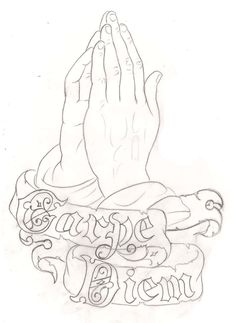 236x323 How To Draw Praying Hands Tattoo Step 9