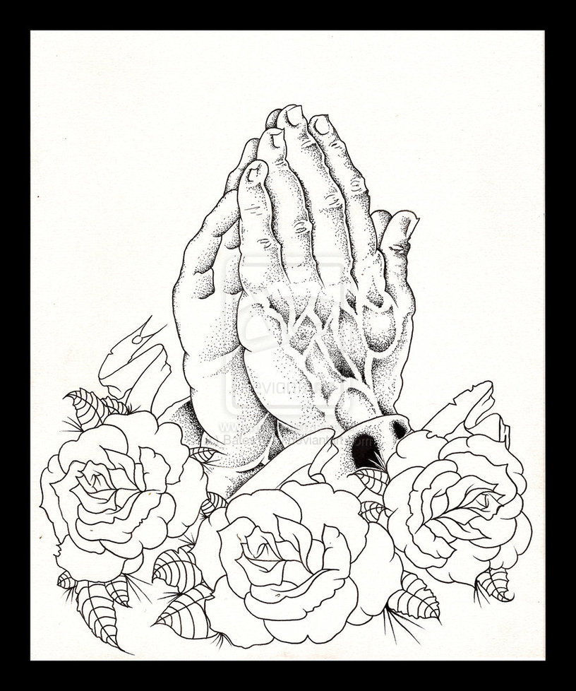 816x978 Best Tatto Design Praying Hands Tattoo Designs