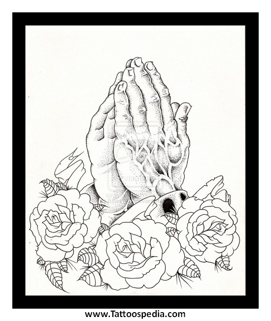 550x650 Tattoo Designs For Praying Hands 7