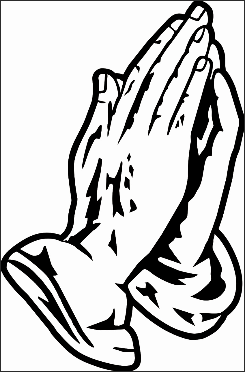 Praying Hands With Rosary Drawing at GetDrawings | Free download