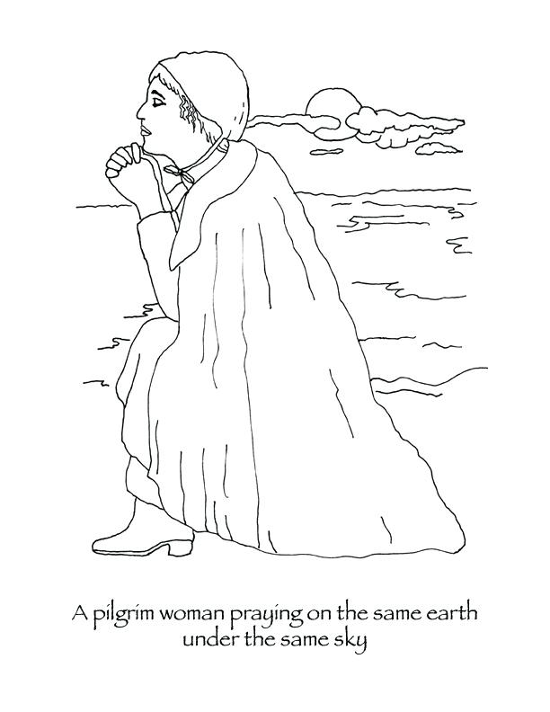 612x792 Give Thanks Coloring Pages Praying Coloring Sheet Woman Pages Free