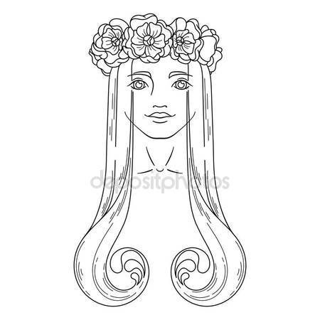 450x450 Praying Virgin Mary Stock Vector Kronalux