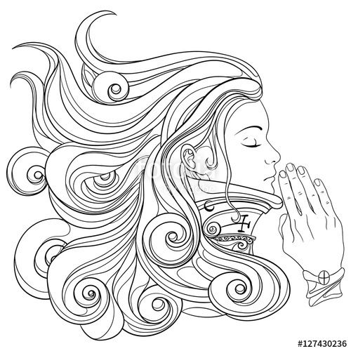 500x500 The Best Woman Praying Images Ideas On No Image