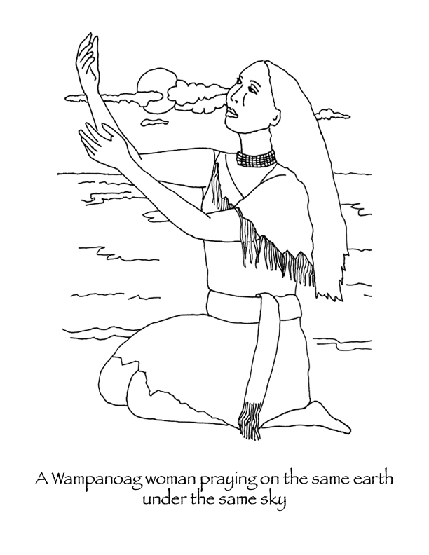 612x792 Caption Reads Wampanoag Woman Praying) Why Are The Native Images