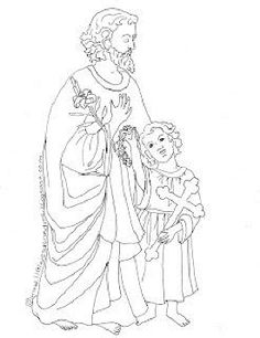 236x306 Free Saint Michael Catholic Coloring Page. Includes The Prayer