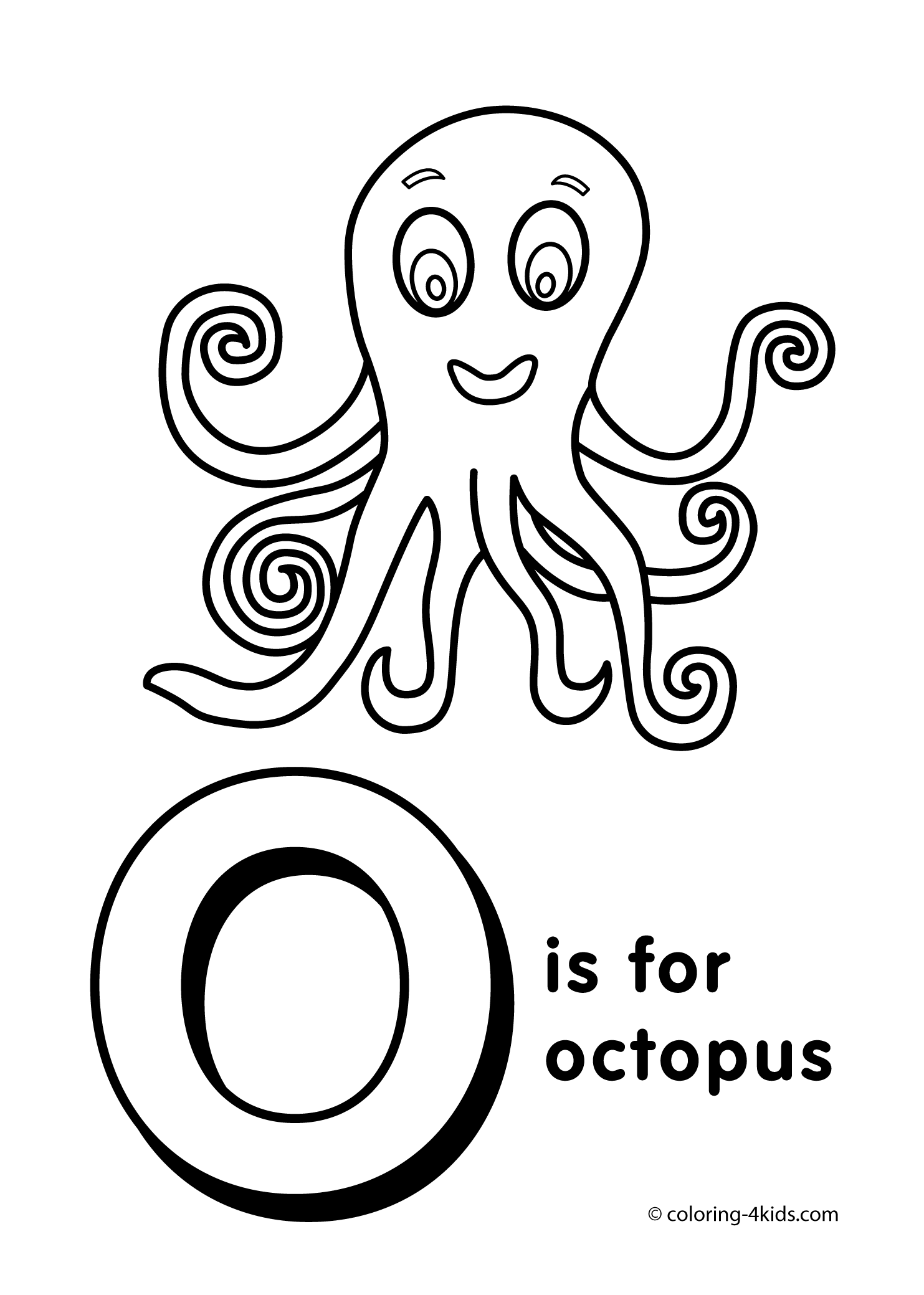 1483x2079 Letter O Coloring Pages Preschool Coloring