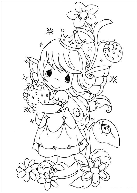567x794 Kids N 42 Coloring Pages Of Precious Moments
