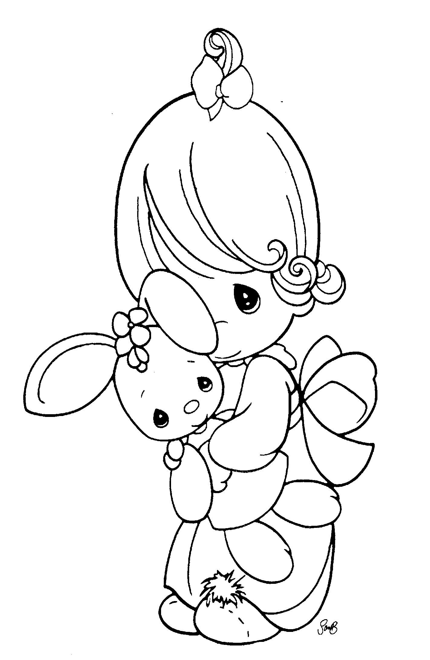 1423x2183 Precious Moments Coloring Pages Printable For Tiny Draw